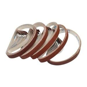 샌더용 샌드벨트 샌딩 미니 밸트그라인더 잉 1M 기계 10PCS 10 벨트 광택기