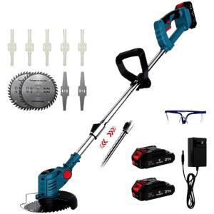 예초기 디럭스 슈트 무선 배터리 전동 부속품 충전식 2개