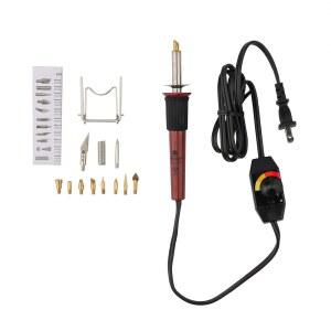 우드버닝을 위한 가변 온도 제어 기능이 있는 호두 속 크리에이티브 베르사 툴, 11가지 포인트(팁), 오리지널 버전, 베이직