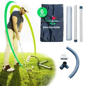 슬라이스 코렉터 골프 트레이너 트레이닝 프로를 초보자 액세서리 선물용으로 연습 도구 보조 좋습니다 스윙 가볍고 휴대하기