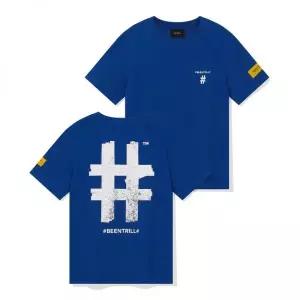 빈트릴 [BEENTRILL] 우먼즈 스탬프 해시태그 티셔츠 BA252TS505 1133277