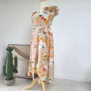 소매프릴 롱 원피스 앞치마 프릴 니트 프릴 프릴원피_19957368_667501