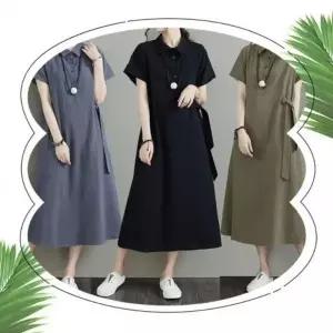 여름 린넨 카라 롱 원피스 3 color GWM_19957308_667501