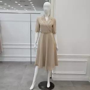 [미니멈]언발 랩 플레어 원피스(MYBAWO3140 LE)_IC