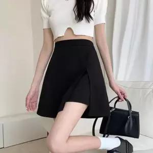 [신상오픈런]테니스치마 이중 밴딩 옆트임 숏팬츠 랩스커트 (30556521)