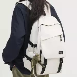 [신상오픈런]버클백팩 빅사이즈 블록코어 캐쥬얼 스트릿 천가방 (30488586)