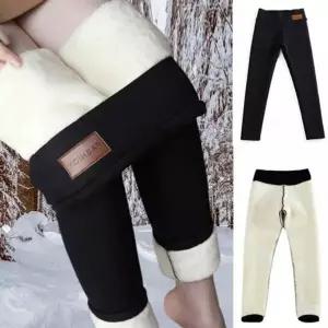 양털 가득 윈터 다리 따뜻한 따뜻 바지 방한 팬츠_20178393_667501