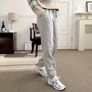 트레이닝 하의 편한 따뜻한 여성 양털 조거 팬츠 바지_20134442_667501