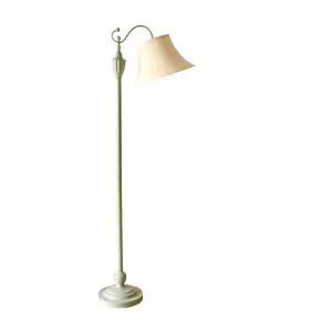 라탄 커피 백색 기둥 선반 제트 장스탠드 조명 전등