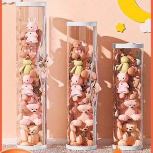 솜인형보관함 인형 보관 소원템 박스 피규어받침대 케이스 스크랩북 장식장 쇼케이스