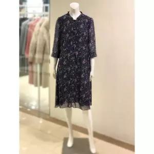 [하프클럽/] 세이브존01 프릴 플로럴 핀턱 원피스 OP3208