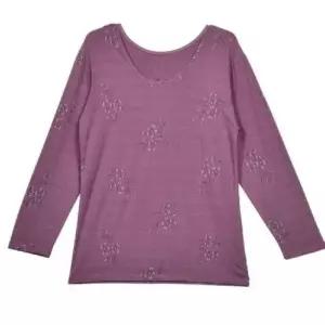 [라일리여성언더웨어] Rly 봄내의 내복 8부 부드러운 선물 상의 여자 ZF