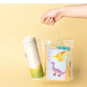 투명 비치백 해변 인기 PVC 가방 여행 물놀이 수영장