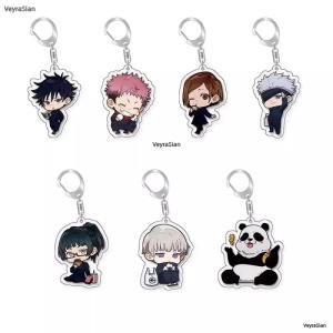 주술회전 캐릭터 아크릴 키링 주술고전 굿즈 열쇠고리 가방고리 이누마키
