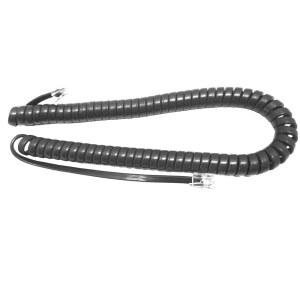 Cisco 7800 및 8800 시리즈 IP 전화 7821 7841 7861 8841 8845 8851 88861 8865용 VoIP 라운지 교체용 9피트 숏 그레이 핸드셋 리시버 컬리 코드(전체 설명 참조)