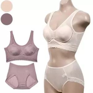 [라일리여성언더웨어] Rly 레이스라인 ZF 몰드 노와이어 런닝형 인견 브라