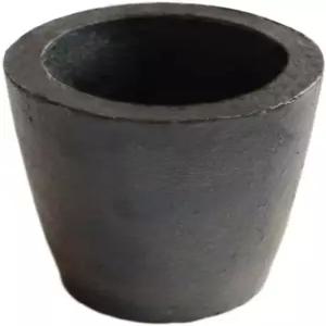 오토월드 2KG 점토 흑연 도가니 주조 컵 용광로 토치 용융 정제 금 은 구리 황동 알루미늄 납 아연 및 합금