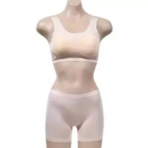 [라일리여성언더웨어] Rly 몰드 스포츠브라 사각팬티 과 인견 착용 편안한