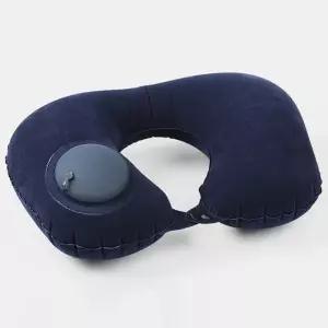 여행용 에어 목 베개 자동 펌프 휴대용 쿠션 DD-12240