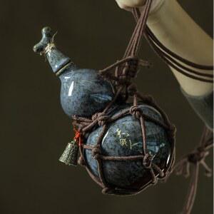 휴대용 호리병 주병 700ml 막걸리 보관 동동주 술병