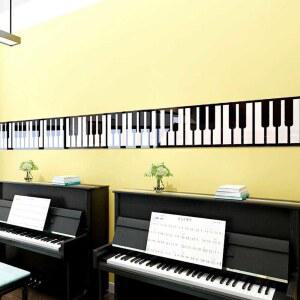입체벽스티커 음악학원 피아노 꾸미기 장식 타일