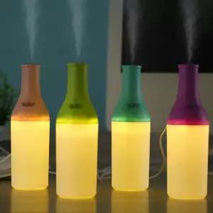 USB 저소음 초음파 미니 무드등 보틀 사무실 책상 가습기 RD-10149