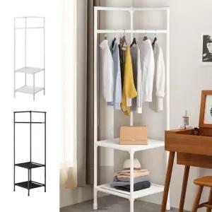 틈새 코너 행거 조립식 원룸 좁은방 공간활용 스탠드 옷장