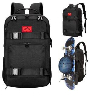 고히말 스케이트보드 백팩, 백 스포츠 노트북 가방 남성 및 여성용 멀티 디자인