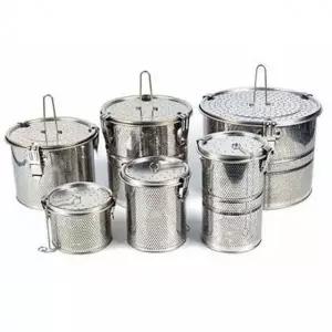 (옵션 3호)국산 스텐 멸치통 육수망 다시망 국물망 멸치망 3호