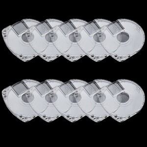 Copkim 10 팩 DVD 케이스 클리어 5mm 디스크 저장 쉘 PSP 1000 / 2000 3000과 호환됨