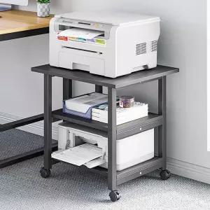 사이드 이동식 프린터테이블 사무용 복합기 데스크탑