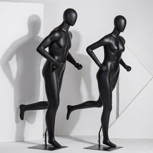 스포츠매장 마네킹 마네킨 머슬핏 스포츠웨어 아동 달리기 런닝 피팅모델 달리는 여자 런닝복