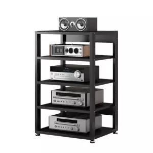 이동식 오디오 장식장 스피커 턴테이블 스탠드 선반 진열장