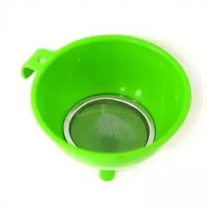 (옵션 115mm-색상랜덤)덕흥 깔대기 오일 기름 여과기 거름망 깔때기 115mm