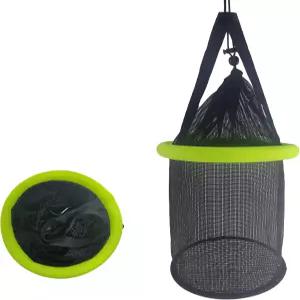 살아있는 미끼 저장 물고기를 위한 아벤틱 부유 물고기 바구니 그물 케이지 카약 낚시 액세서리 높이