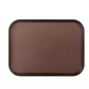 (옵션 직사각형 중 브라운)논슬립 쟁반 카페 손잡이 쟁반 사각 Brown 중 1P