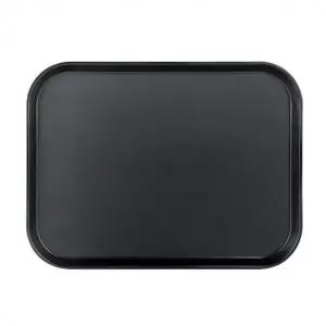 (옵션 직사각형 중 블랙)논슬립 쟁반 서빙 카페 손잡이 쟁반 사각 블랙 중 1P