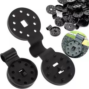 2025 새로운 쉐이드 천 헤비 듀티 잠금 그립 20개의 클립 방풍 차양 클램프 방수포 메쉬 캐노피 펜스용