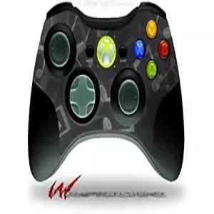 XBOX 360 무선 컨트롤러와 호환되는 랩터스킨즈 데칼 스타일 스킨 - 보케 뮤직 그레이(컨트롤러 미포함)