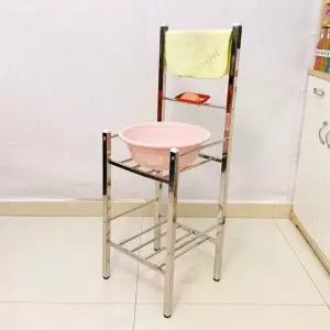 스테인레스 세숫대야 받침대 철제 스탠드 받침 다이 수반