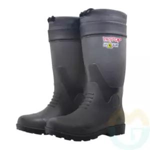 그레이 논슬립 안전장화 260MM 크린룸안전화 위생화 클린화 간호화 방진신발