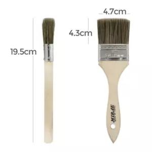 셀프페인트붓 도배붓 페인트칠 2호 1+1 페인트작업도구 페인트브러시 미장솔 풀솔