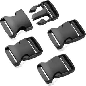 나일론 스트랩 웨빙 보트 커버 백팩 패니 팩을 위한 4팩 클립으로 바느질이 필요 없는 헤비 듀티 플라스틱