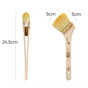 셀프인테리어 니스붓 도배 미장붓 미니 페인트브러시 페인트용품 셀프도배 셀프페인팅