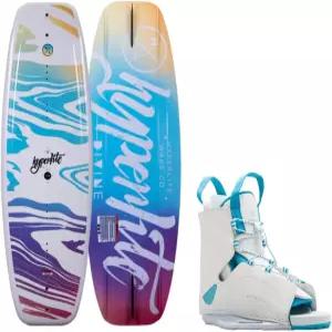 하이퍼라이트 디바인 여성 웨이크보드 128W/얼루어 바인딩