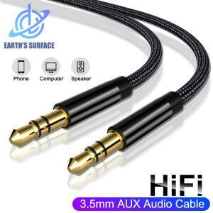 3.5mm 잭 확장 오디오 케이블 남성-남성 Aux for iPhone  자동차 헤드폰 Xiaomi 스피커 MP3 AUX