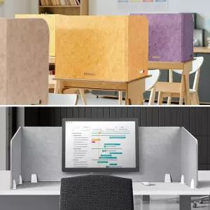 책상파티션 사무실칸막이 테이블가림막 독서실가림판 방음 간이가리개 사무용 대학교