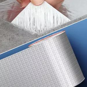 방수테이프 15CM x 5M 초강력 옥상 접착 은박지 두꺼운 기밀 다목적 천막보수 실링