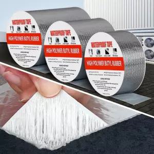 강력 방수테이프 부틸 알루미늄 배관접착 내열고무 옥상보수 누수방지 균열보수 실링