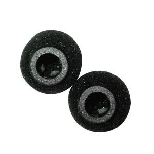 Canfon 2pcs Lavalier Mic 폼 윈드 스크린 커버 (ABS 플라스틱 홀더 포함) SONY UWP V1/D11D/21 Wiereless